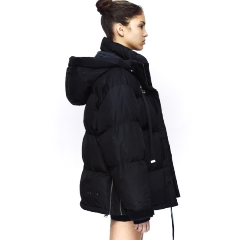 Shoreditch Ski Club Willow Hooded Puffer Jacket / Coat